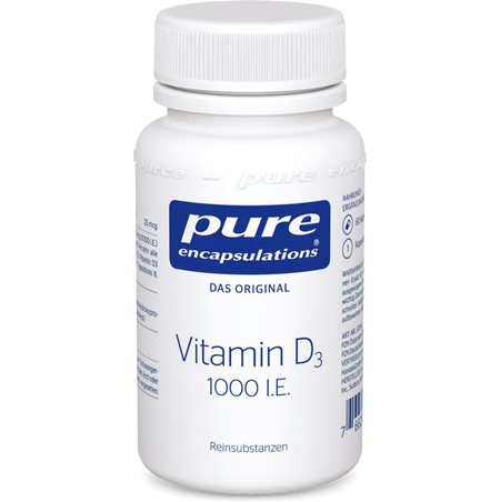 Vitamin D3 1000 I.E. pure encaps Kaps