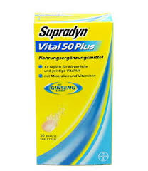 Supradyn Vital 50+ G&O Brausetabletten 30 St.