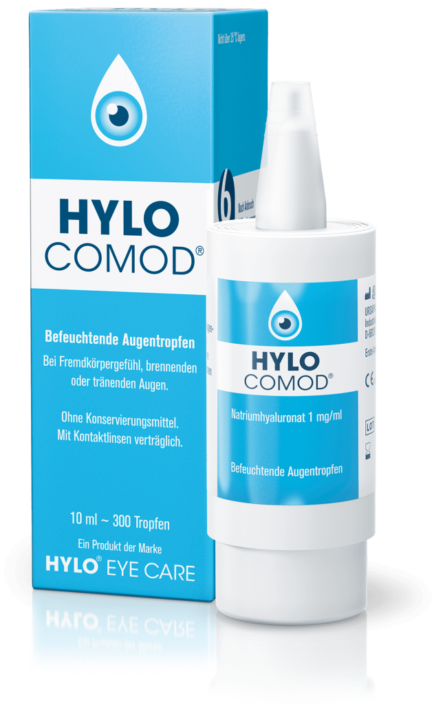 Hylo-Comod Augentropfen 
